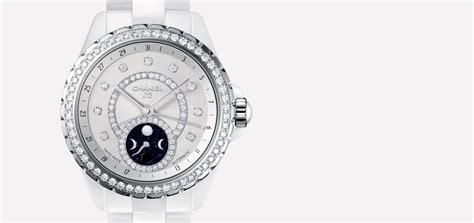 chanel moon face watch|User Manual for J12 Moonphase .